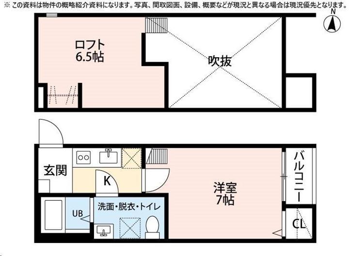 BENE POLARIS(1K/1階)の間取り写真