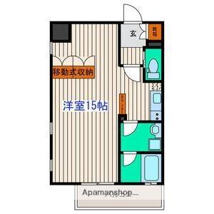 ヴィアーレ勾当台Ⅱ(ワンルーム/10階)の間取り写真