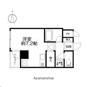 リエス支倉町(ワンルーム/5階)の間取り写真