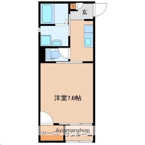 シャルマン メイ(1K/3階)の間取り写真