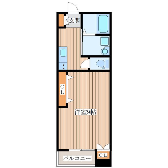 TSUKASA PREMIUM Ⅱ(1K/3階)の間取り写真