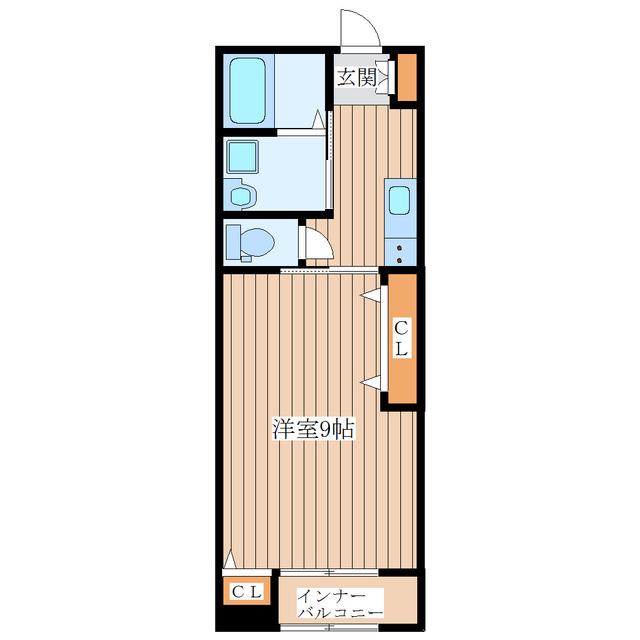 TSUKASA PREMIUM Ⅱ(1K/1階)の間取り写真