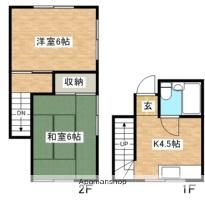 ANIMA(2K/1階)の間取り写真