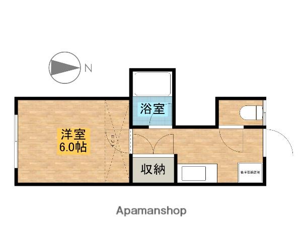 ベーネ510Ⅱ(1K/1階)の間取り写真
