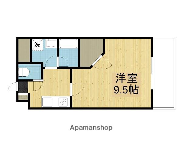 CASAGRAN秋田B(1K/7階)の間取り写真