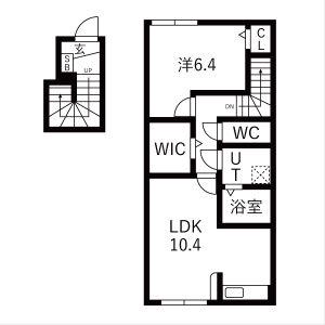 ART LIFE(1LDK/3階)の間取り写真