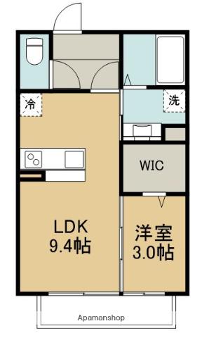 ROYAL STAGE(1LDK/1階)の間取り写真