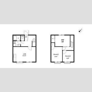 サニーガーデン(3LDK/1階)の間取り写真