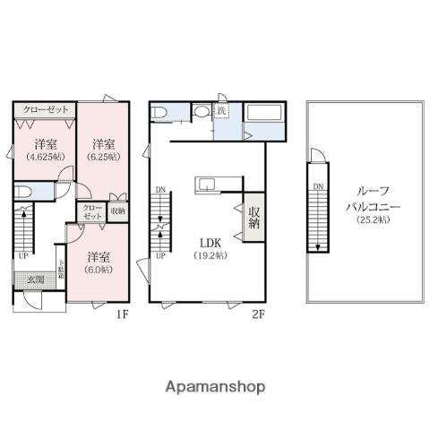 ラピュタ(3LDK)の間取り写真