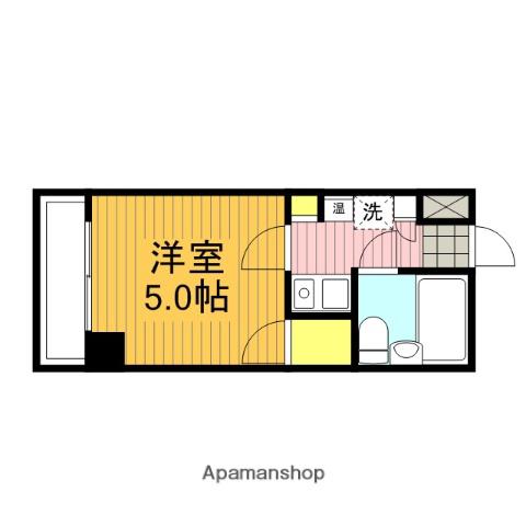 アパマンショップマンスリー宮原第一(1K/5階)の間取り写真
