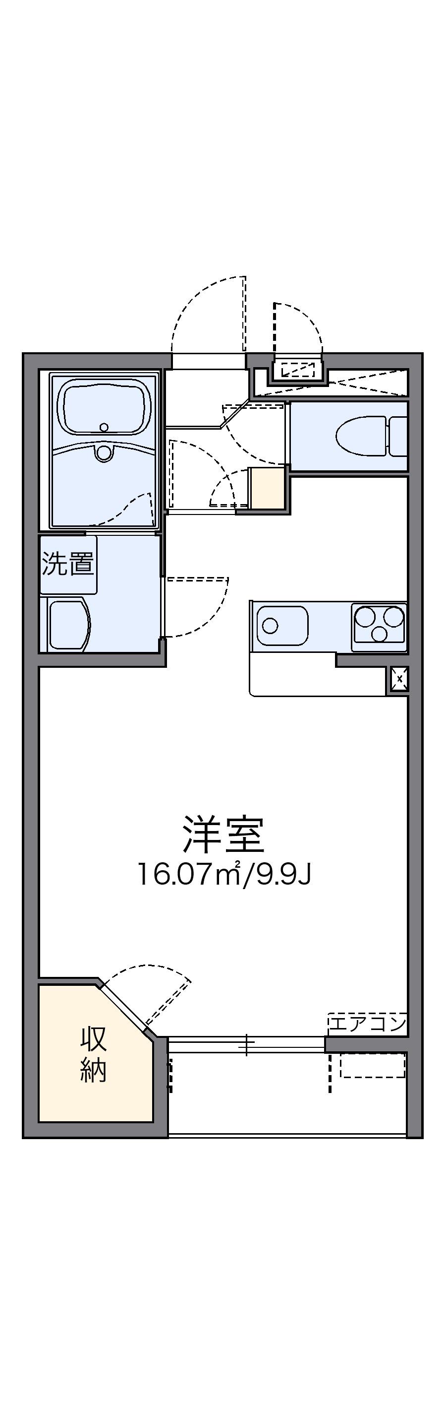 レオネクストインディゴII 2階階 間取り