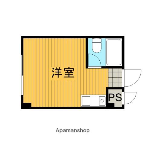 ラウンドハイツ(ワンルーム/5階)の間取り写真