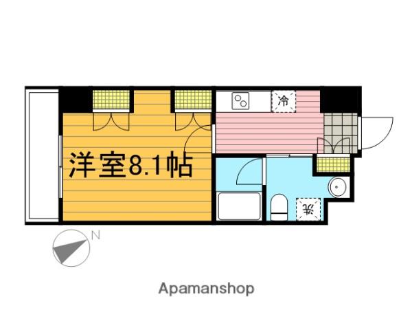 COOPハウス(1K/3階)の間取り写真