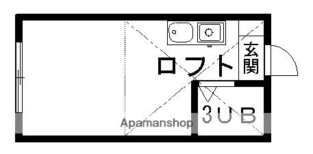 キャピタル常盤 2階階 間取り