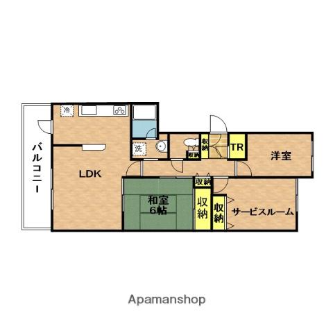 フォレストコート 2階階 間取り