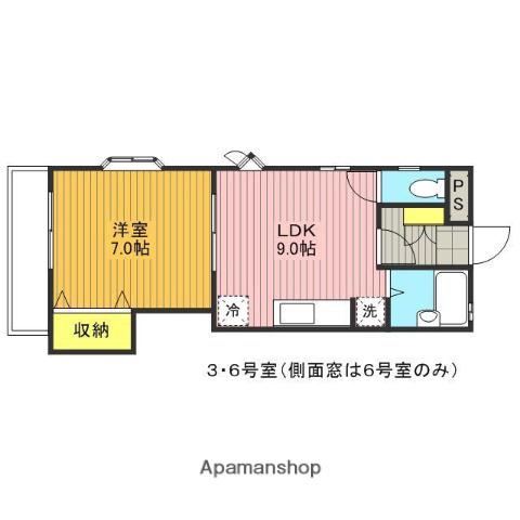 オークヒルズ原 3階階 間取り