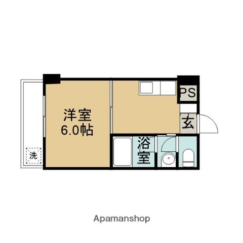 スカイハイツ東山 5階階 間取り