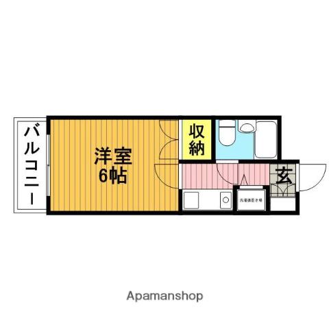 ジョイフル浦和 4階階 間取り