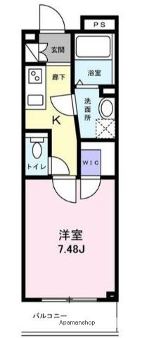 ノースゲートレジデンス浦和(1K/3階)の間取り写真