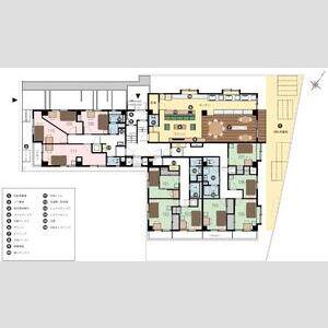 シェアス浦和(ワンルーム/1階)の間取り写真