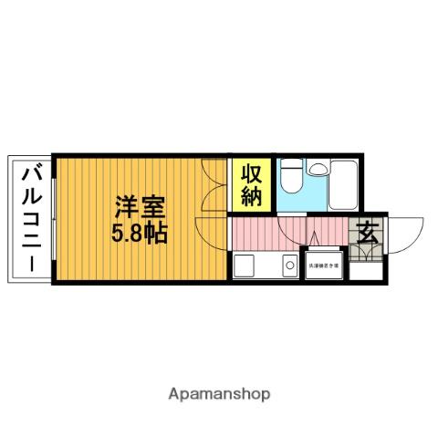 ジョイフル浦和 2階階 間取り