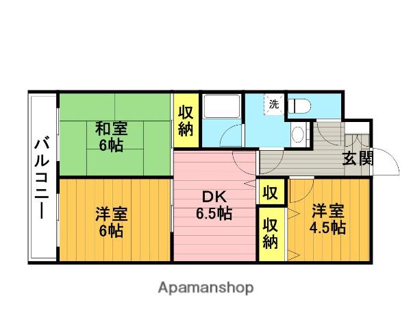 サンステージ 3階階 間取り