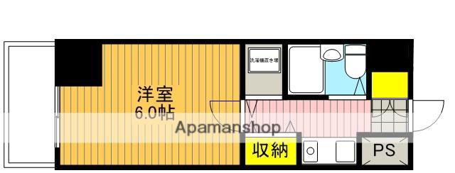K.N.CITY(1K/2階)の間取り写真