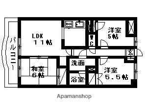 緑の森ハウス 1階階 間取り