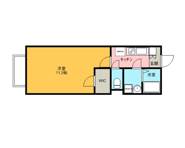 アムールコンセルト 2階階 間取り