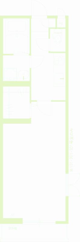 リブリ・KUSHIHIKI(1K/1階)の間取り写真