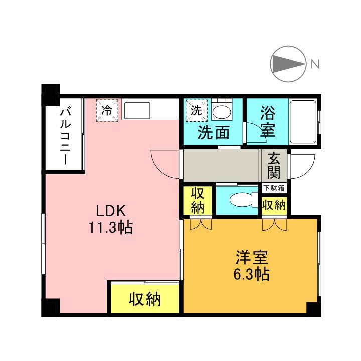 パローマSATO 3階階 間取り