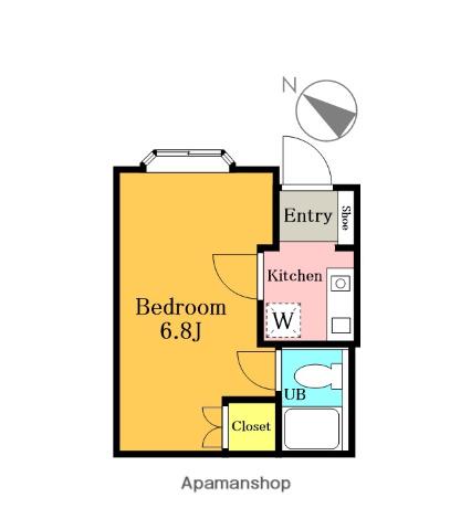 クレッセント川口元郷 1階階 間取り
