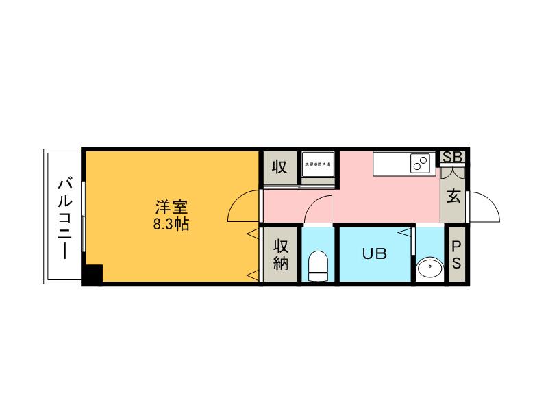 CHURA SUNHEIM 3階階 間取り
