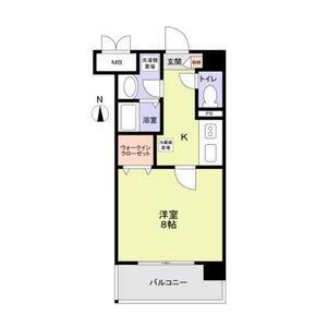 ACO MANSIONS(1K/2階)の間取り写真