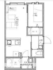 KEIAI RESIDENCE 西大宮Ⅱ(1LDK/1階)の間取り写真