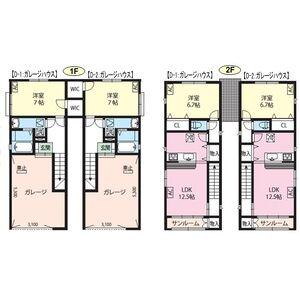 ＣＡＳＡ　ＭＩＡ　カーサ　ミーア（メゾネット）(2LDK)の間取り写真