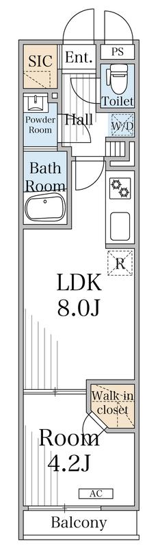 リブリ・ダイワクレスト2(1LDK/1階)の間取り写真