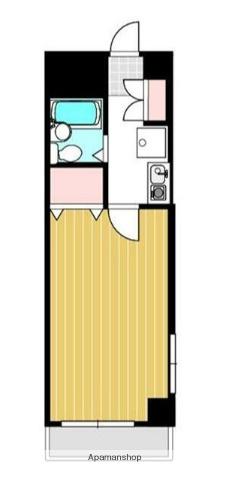 JLBグランエクリュ与野本町(1K/4階)の間取り写真