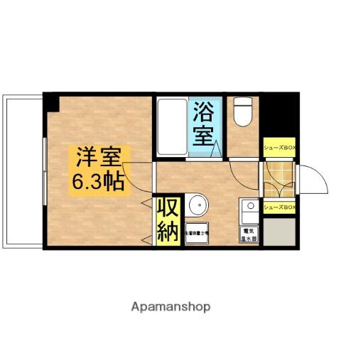 モンターニャ・グランデ 2階階 間取り