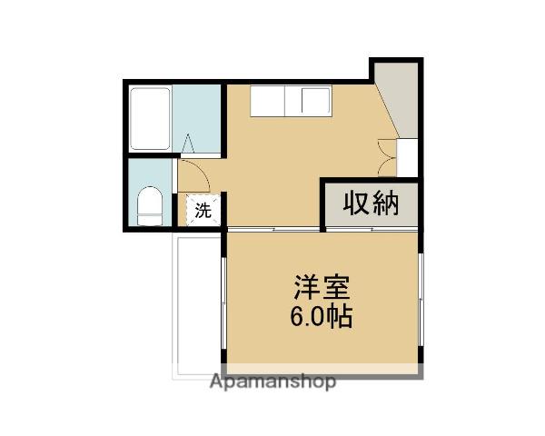 さくらハイツ(1K/2階)の間取り写真