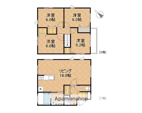 グランソフィア新栄Ⅱ(4LDK)の間取り写真