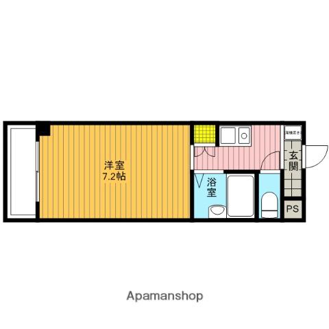 SUNSHINETOWER 4階階 間取り