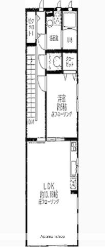 アムール武蔵浦和 2階階 間取り
