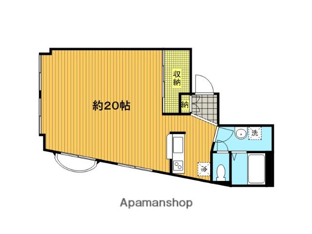 高砂サニーコーポ 3階階 間取り