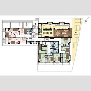 シェアス浦和(ワンルーム/1階)の間取り写真