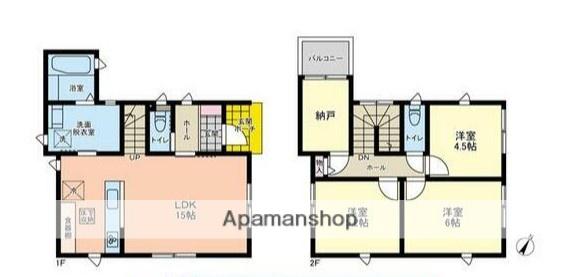 京浜東北・根岸線 北浦和駅 徒歩6分 2階建 築2年(3LDK)の間取り写真