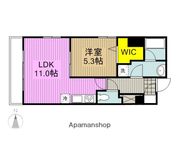 ピニエール浦和岸町 9階階 間取り