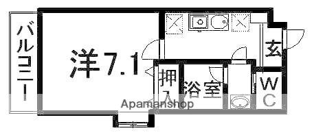 メゾン武蔵浦和 3階階 間取り