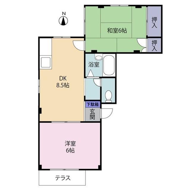 エーデルハイム戸田 3階階 間取り