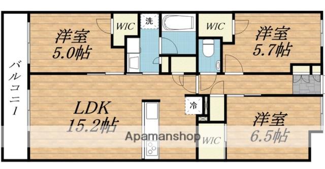 プラウドシティ武蔵浦和ステーションアリーナ 19階階 間取り